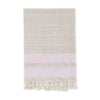 Turkish Cotton Towels, Handwoven, Odel Linen Pink (39 x 66.9 Inches)